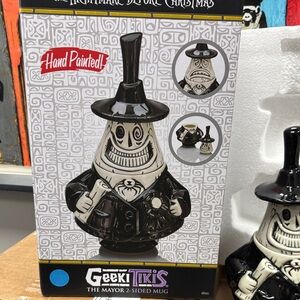Disney Black and White The Nightmare Before Christmas Geeki Tikis Mug